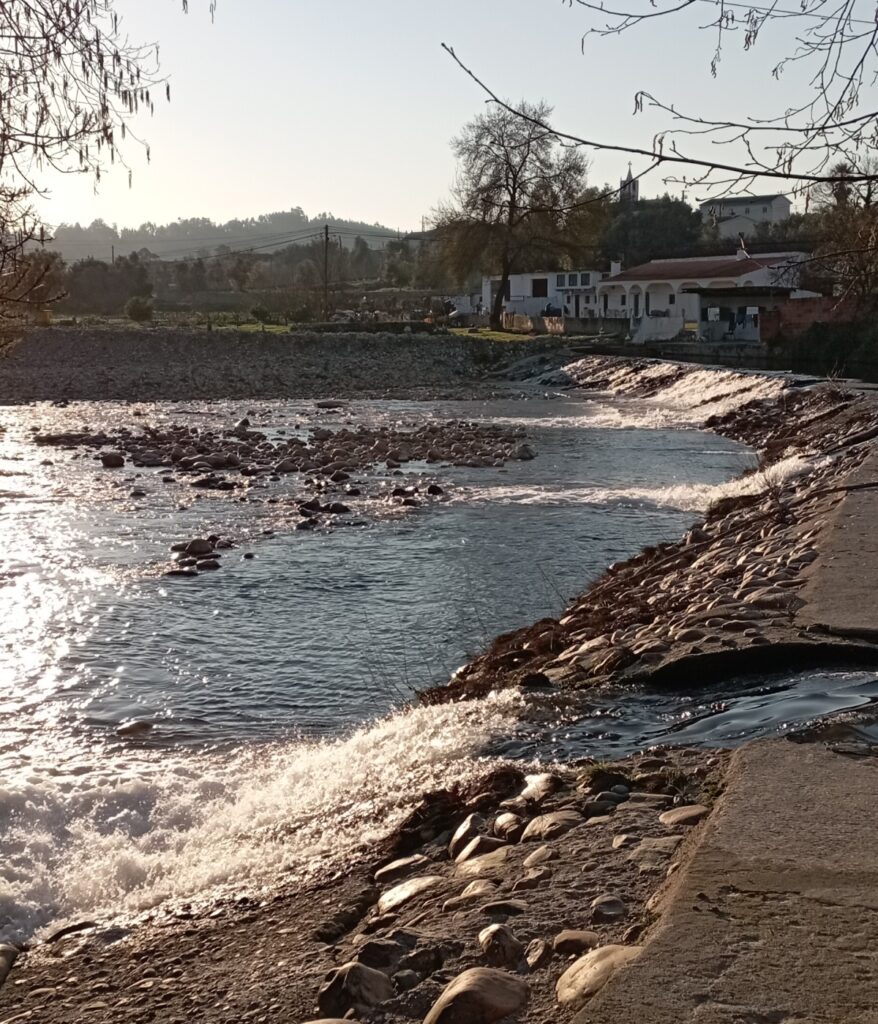 Enquadramento natural da Praia Fluvial da Bogueira